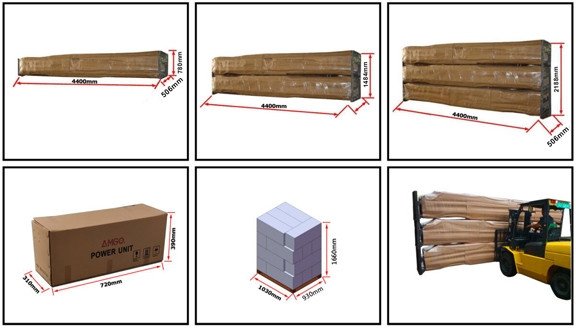 AMGO® Hydraulics 408-HP Ex-Tall Parking & Service 4 Post Lift 8,000 Lbs AMGO® Hydraulics 408-HP Ex-Tall Parking & Service 4 Post Lift 8,000 Lbs