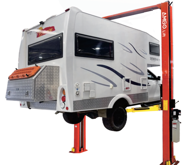 AMGO Hydraulics OH-12 Heavy-Duty 2 Post Lift - 12,000 Lb Capacity AMGO Hydraulics OH-12 Heavy-Duty 2 Post Lift - 12,000 Lb Capacity