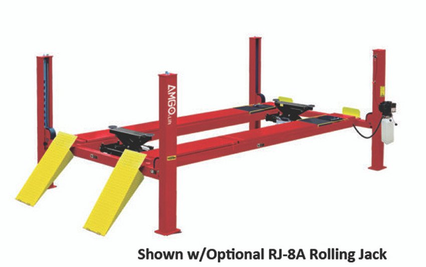 AMGO® Hydraulics PRO-14AE Extended 4 Post Alignment Lift 14,000 Lbs AMGO® Hydraulics PRO-14AE Extended 4 Post Alignment Lift 14,000 Lbs