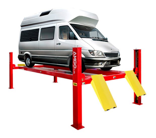 AMGO® Hydraulics PRO-14E Extended 4 Post Lift 14,000 Lbs