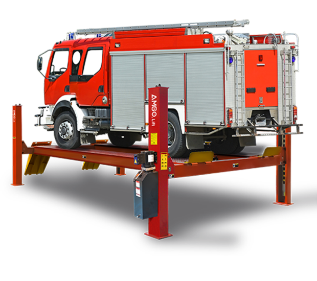 AMGO® Hydraulics PRO-30E Ex-Length Heavy-Duty 4 Post Truck Lift 30,000 Lbs AMGO® Hydraulics PRO-30E Ex-Length Heavy-Duty 4 Post Truck Lift 30,000 Lbs