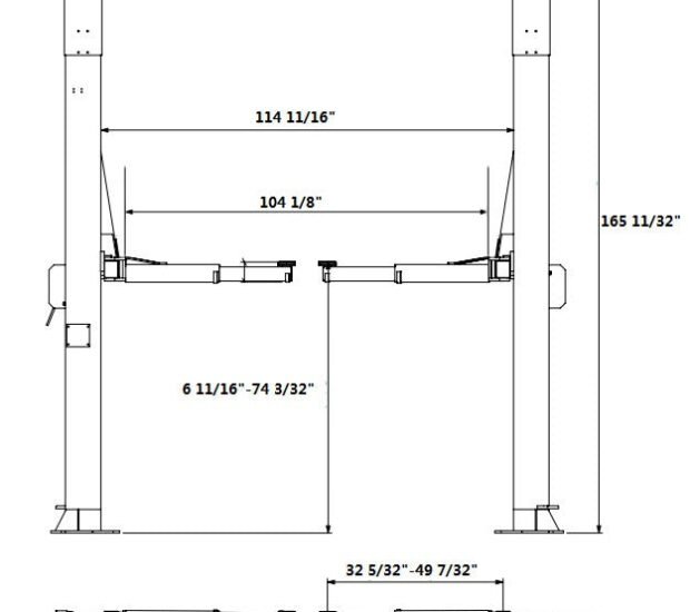 APlusLift 14000LB 2-Post Overhead Single Release Direct Drive Car Lift with A 3-Year Warranty APlusLift 14000LB 2-Post Overhead Single Release Direct Drive Car Lift with A 3-Year Warranty