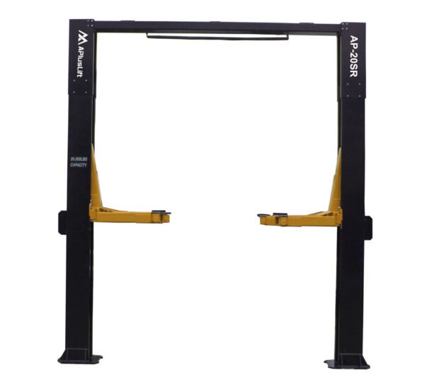 APlusLift 20,000LB 2-Post Overhead Single Release Direct Drive Car Lift with 3 Year Warranty