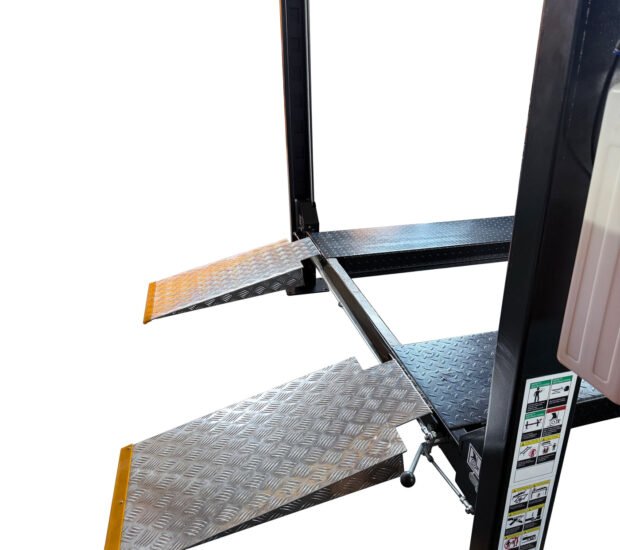 APlusLift Falcon 9000LB 4-Post Portable Parking Storage Service Car Lift APlusLift Falcon 9000LB 4-Post Portable Parking Storage Service Car Lift