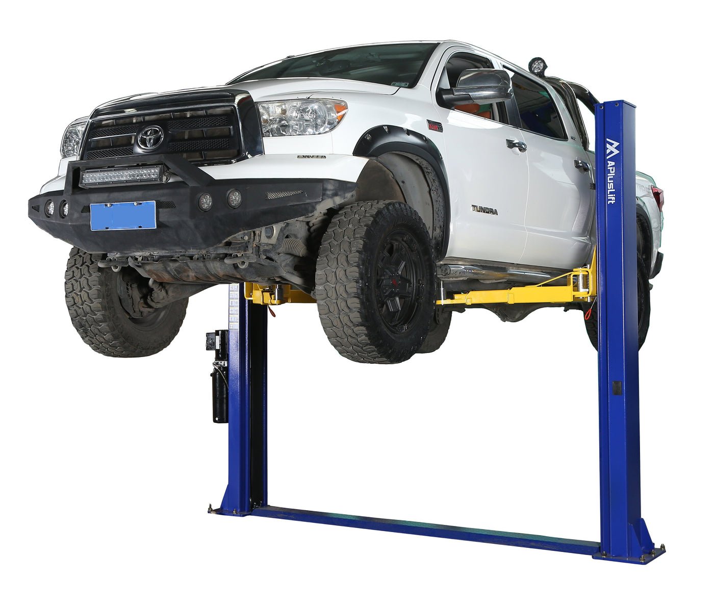 APlusLift 10,000LB 2-Post Floor Plate Heavy Duty Car Lift with 3 Year Warranty