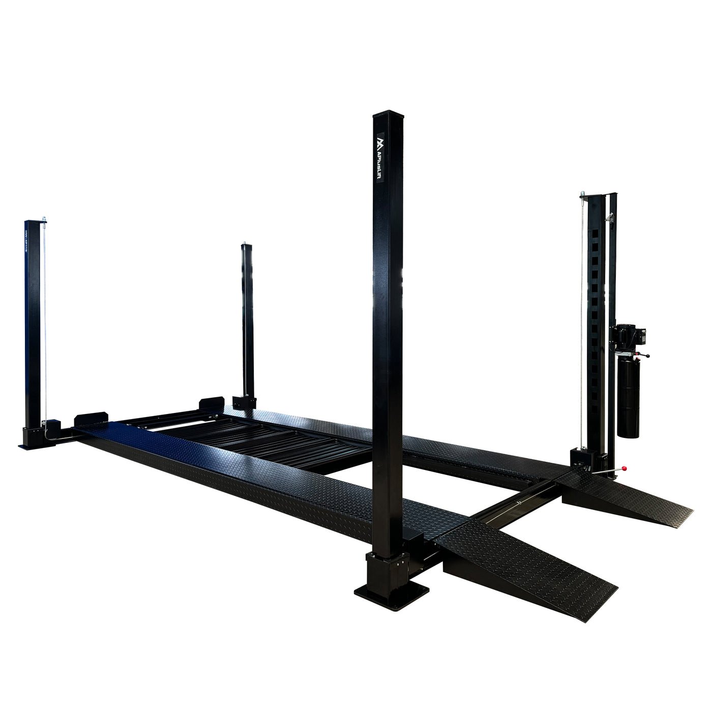 APlusLift 11,000LB 4-Post Portable Parking Storage Service Car Lift