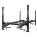 APlusLift 11,000LB 4-Post Portable Parking Storage Service Car Lift