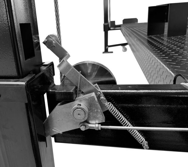 APlusLift 11,000LB 4-Post Portable Parking Storage Service Car Lift APlusLift 11,000LB 4-Post Portable Parking Storage Service Car Lift