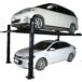 APlusLift 8000LB 4-Post Portable Parking Storage Service Car Lift