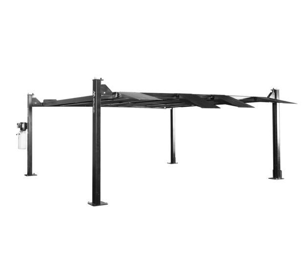 APlusLift 9,000LB 4-Post Double Deck Parking Storage Car Lift APlusLift 9,000LB 4-Post Double Deck Parking Storage Car Lift
