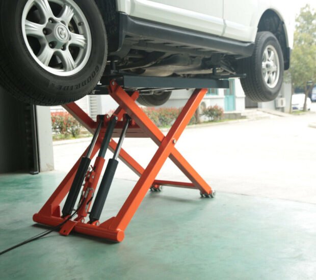 APlusLift 6,600LB Portable Mid-Rise Scissor Lift APlusLift 6,600LB Portable Mid-Rise Scissor Lift