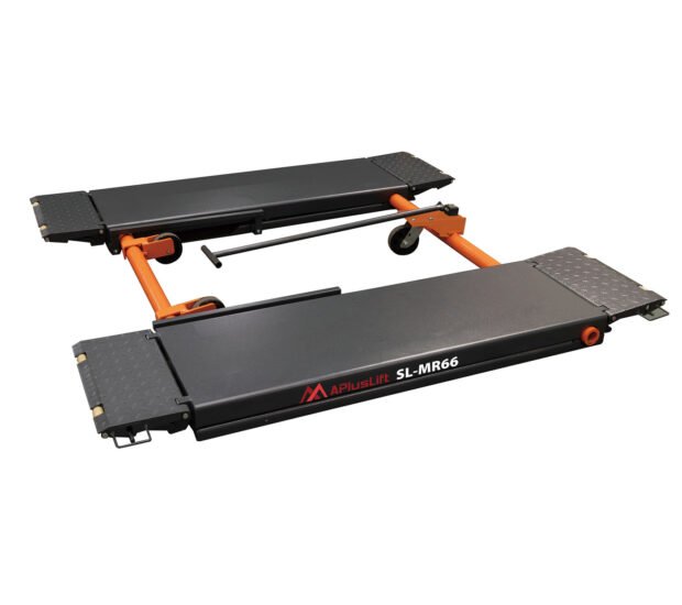 APlusLift 6,600LB Mid-Rise Scissor Lift with Electric Release APlusLift 6,600LB Mid-Rise Scissor Lift with Electric Release