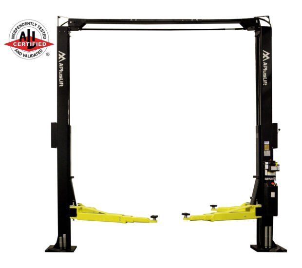 ALI Certified Falcon 10,000LB 2-Post Overhead Single Release Direct Drive Car Lift with 3 Year Warranty ALI Certified Falcon 10,000LB 2-Post Overhead Single Release Direct Drive Car Lift with 3 Year Warranty