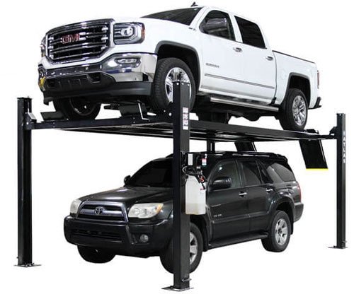 Atlas® Apex 9 ALI Certified 4 Post Hobbyist Parking Lift 9,000 Lbs