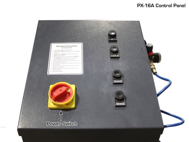 Atlas® PX16A Ex-Long Alignment Scissor Lift 16,000 Lbs Atlas® PX16A Ex-Long Alignment Scissor Lift 16,000 Lbs