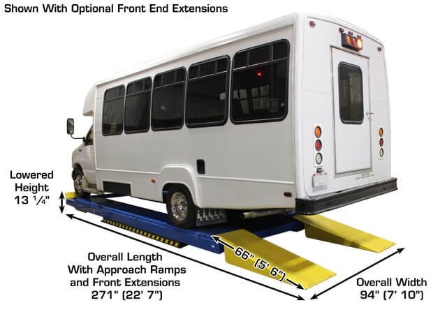 Atlas® PX16A Ex-Long Alignment Scissor Lift 16,000 Lbs Atlas® PX16A Ex-Long Alignment Scissor Lift 16,000 Lbs