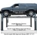 Atlas® 408-SL Premium Service/Parking 4 Post Lift 8,000 Lbs