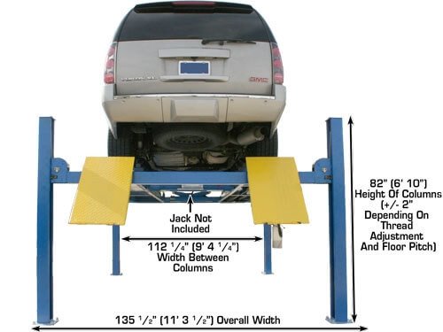 Atlas® 412A Commercial Grade 4 Post Alignment Lift 12,000 Lbs Atlas® 412A Commercial Grade 4 Post Alignment Lift 12,000 Lbs