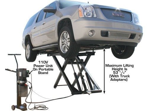Atlas® 6MR Portable Mid Rise Scissor Lifts 6,000 Lbs