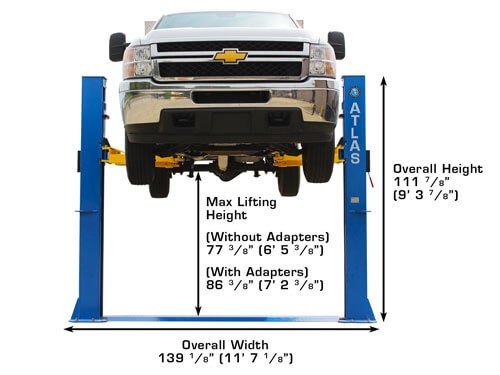 Atlas® BP-10000 Floor Baseplate 2 Post Car Lift 10,000 Lbs Atlas® BP-10000 Floor Baseplate 2 Post Car Lift 10,000 Lbs
