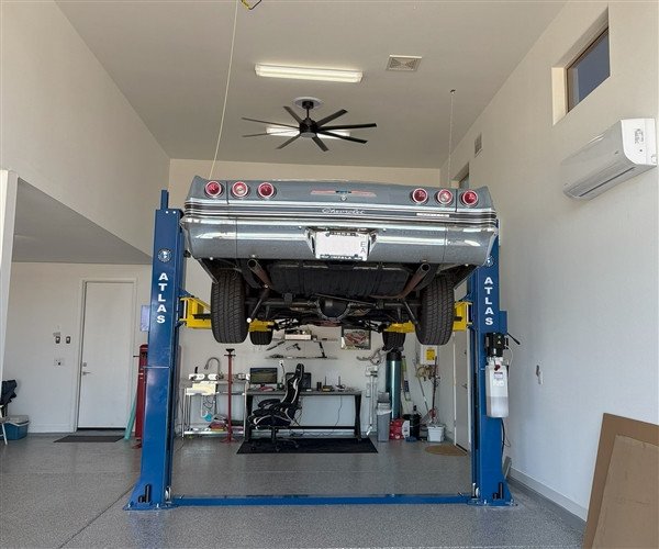 Atlas® BP12000X HD Floor Base-Plate 2 Post Lift 12,000 Lbs