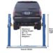 Atlas® BP8000 Floor Base-Plate 2 Post Lift 8,000 Lbs