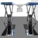 Atlas® FM9SL Flush-Mount In-Ground Scissor Lift 9,000 Lbs