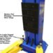 Atlas® OH-10X Ex-Tall/Ex-Wide 2 Post Lift 10,000 Lbs