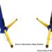 Atlas® OH-10X Ex-Tall/Ex-Wide 2 Post Lift 10,000 Lbs