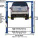 Atlas® OH-10X Ex-Tall/Ex-Wide 2 Post Lift 10,000 Lbs