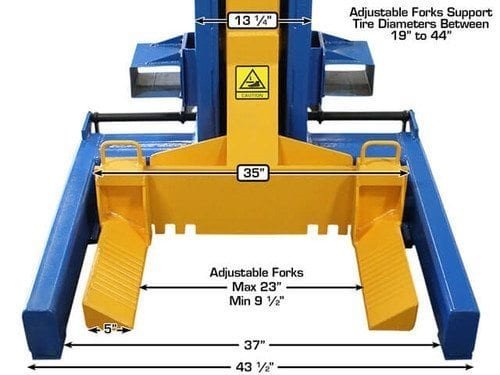 Atlas® ML-4034BC ALI Battery Powered Mobile Column Lift System 74,000 Lbs Atlas® ML-4034BC ALI Battery Powered Mobile Column Lift System 74,000 Lbs