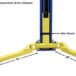 Atlas® PRO-9D Symmetric / Asymmetric 2 Post Lift 9,000 Lbs