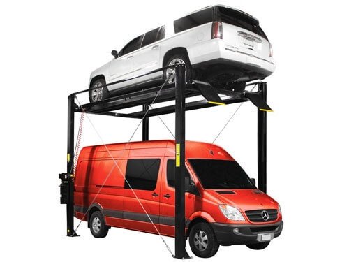 Atlas® ST-7000 Super Tall 4 Post Lift 7,000 Lbs