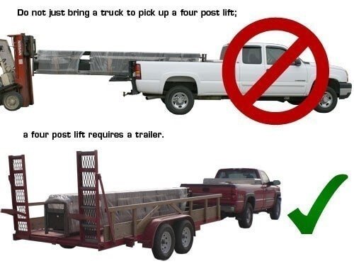 Atlas® ST-7000 Super Tall 4 Post Lift 7,000 Lbs Atlas® ST-7000 Super Tall 4 Post Lift 7,000 Lbs