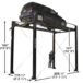 Atlas® ST-7000 Super Tall 4 Post Lift 7,000 Lbs