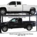 Atlas® Garage Pro 8000 Ext-L Ex-Tall Ex-Long Service/Parking 4 Post Lift 8,000 Lbs