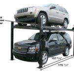 Atlas® Garage Pro 8000 Ext Ex-Tall Service/Parking 4 Post Lift 8,000 Lbs