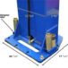 Atlas® PV10PX Symmetric/Asymmetric Heavy-Duty 2 Post Lift 10,000 Lbs