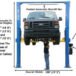 Atlas® PV12PX Adj Height Ex-Wide/Ex-Tall 2 Post Lift 12,000 Lbs