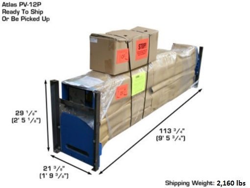 Atlas® PV12PX Adj Height Ex-Wide/Ex-Tall 2 Post Lift 12,000 Lbs Atlas® PV12PX Adj Height Ex-Wide/Ex-Tall 2 Post Lift 12,000 Lbs