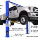 Atlas® Platinum PVL-10 ALI Certified Adj Height 2 Post Lift 10,000 Lbs