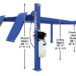 Atlas® Platinum AP-PVL14 ALI Certified 4 Post Lift 14,000 Lbs