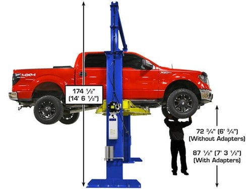 Atlas® Platinum PVL15 ALI Certified 2 Post Lift 15,000 Lbs Atlas® Platinum PVL15 ALI Certified 2 Post Lift 15,000 Lbs
