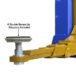 Atlas® Platinum PVL-9BP ALI Certified Base-Plate 2 Post Lift 9,000 Lbs