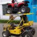Auto Lift SC-2K 2,000 Lb. Single Column Turf Lift - New Black
