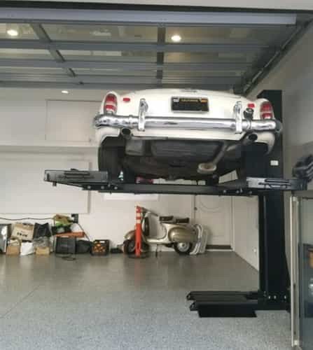 Auto Lift AL-SP-6K-SS 6000 Lb. Single Column Car Storage Lift Auto Lift AL-SP-6K-SS 6000 Lb. Single Column Car Storage Lift