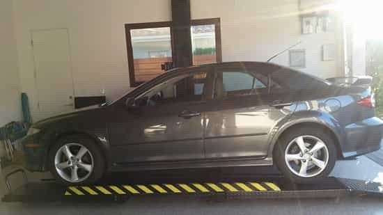 Auto Lift AL-SP-6K-SS 6000 Lb. Single Column Car Storage Lift Auto Lift AL-SP-6K-SS 6000 Lb. Single Column Car Storage Lift