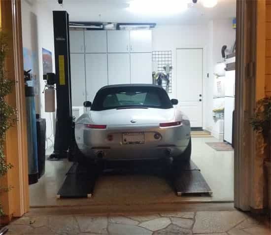 Auto Lift AL-SP-6K-SS 6000 Lb. Single Column Car Storage Lift Auto Lift AL-SP-6K-SS 6000 Lb. Single Column Car Storage Lift