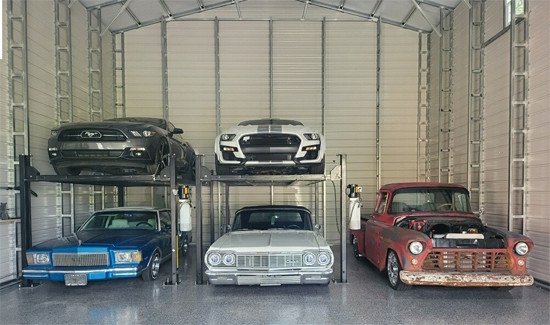 Auto Lift Car-Park-8 Basic Storage Lift 8K Lb 4 Post Parking Lift Auto Lift Car-Park-8 Basic Storage Lift 8K Lb 4 Post Parking Lift