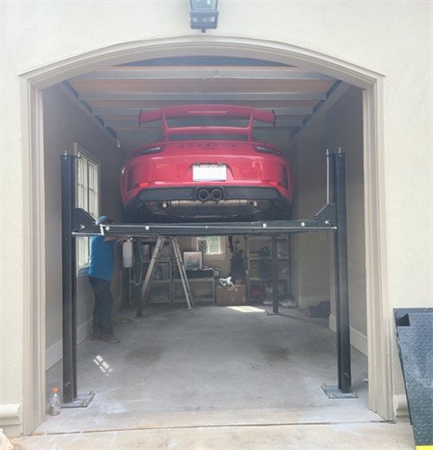 Auto Lift Car-Park-8 Basic Storage Lift 8K Lb 4 Post Parking Lift Auto Lift Car-Park-8 Basic Storage Lift 8K Lb 4 Post Parking Lift